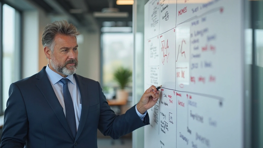 Человек выполняет утреннюю зарядку в домашнем офисе перед работой