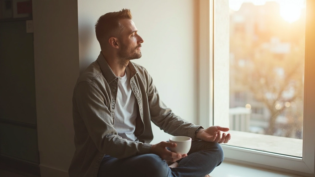 Успешный предприниматель начинает свой день с медитации и планирования